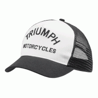 CASQUETTE AVEC APPLIQUÉ COAST BLANC ET NOIR TRIUMPH-Triumph
