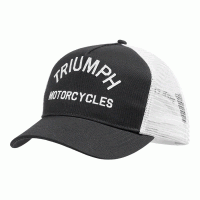 CASQUETTE AVEC APPLIQUÉ COAST NOIR ET BLANC TRIUMPH-Triumph