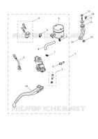 SYSTÈME DE FREINAGE  Street Triple triumph-moto 765 STREET TRIPLE 765 RS 10011093027