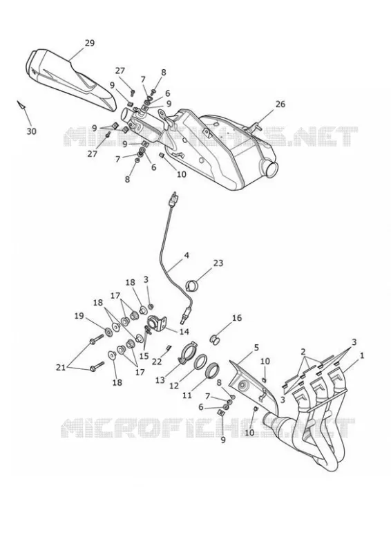 Tuyau Avant D'échappement Pour Triumph Street Triple 765 (2017-2024) - Acier Inoxydable, Remplacement Silencieux