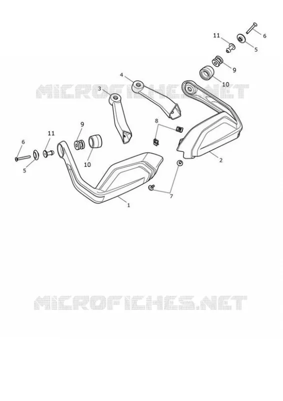 PROTEGES MAINS Triumph MOTO Tiger 1200 Tiger 1200 GT Pro  Tiger 1200 GT Pro