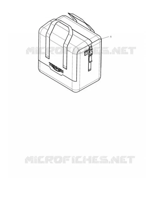SAC INTERIEUR 46L Triumph MOTO Tiger 1200 Tiger 1200 GT Pro  Tiger 1200 GT Pro