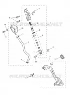 SYSTÈME DE FREINAGE  Tiger triumph-moto 850 Tiger 850 Sport 10012581227