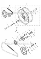 ROUES  Trident triumph-moto 660 Trident 660 10012294767
