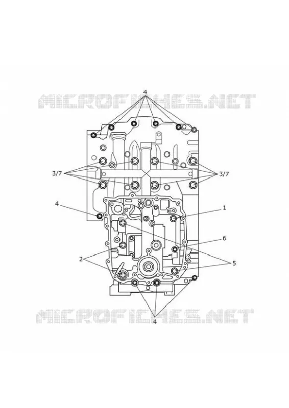VIS DE CARTER MOTEUR Triumph MOTO Street Street-Twin STREET TWIN Euro 5  STREET TWIN Euro 5