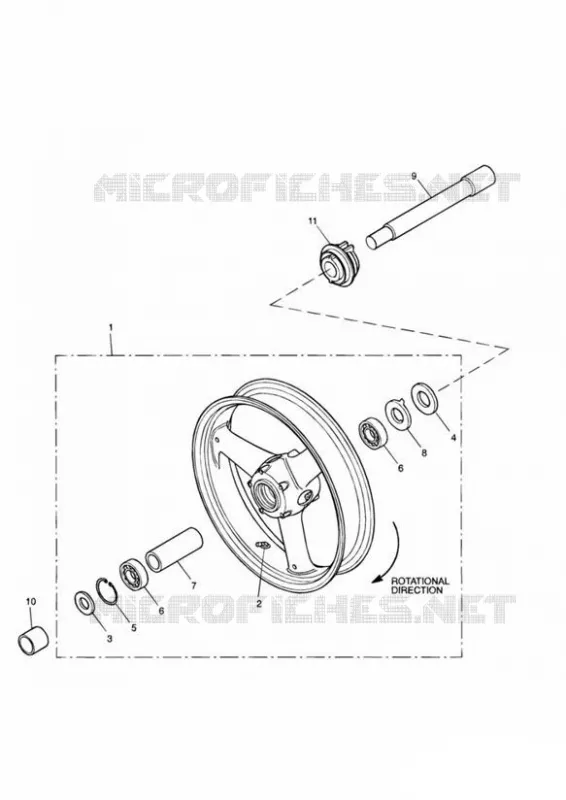 ROUE AVANT Triumph MOTO Daytona Daytona-others DAYTONA 955i  DAYTONA 955i