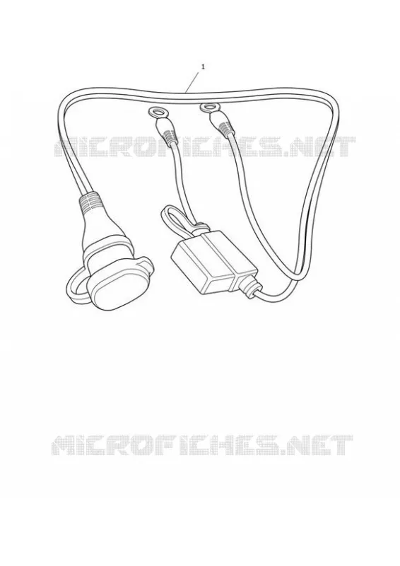 CÂBLE CHARGEUR - OPTIMATE 3 Triumph MOTO Speed Speed-Triple SPEED TRIPLE Carburetor  SPEED TRIPLE Carburetor