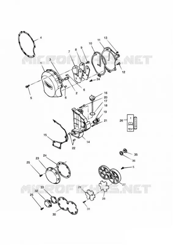 COUVERCLES MOTEUR GRIS Triumph MOTO Sprint Sprint-carbs SPRINT Carburetor  SPRINT Carburetor