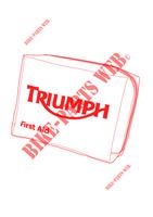 TROUSSE DE PREMIERS SECOURS DIN 13167 pour Triumph Bonneville T100 Carbs