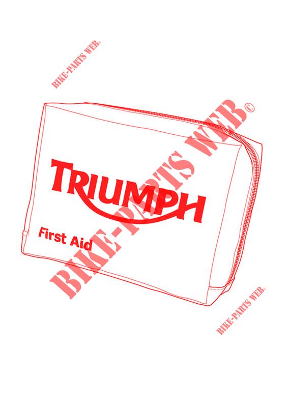 TROUSSE DE PREMIERS SECOURS DIN 13167 pour Triumph SPRINT ST