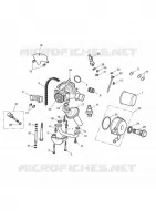 CARTER MOTEUR / COUVERCLES ET SYSTÈME DE LUBRIFICATION  Street Triple triumph-moto 675 STREET TRIPLE 675 R & RX 10006703837