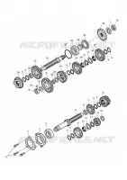 EMBRAYAGE / BOITE DE VITESSES / MECANISME DE SELECTION  Street Triple triumph-moto 675 STREET TRIPLE 675 R & RX 10006703327