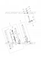 FOURCHE / DIRECTION / MAITRE CYLINDRE D'EMBRAYAGE  Street Triple triumph-moto 675 STREET TRIPLE 675 R & RX 10006742047