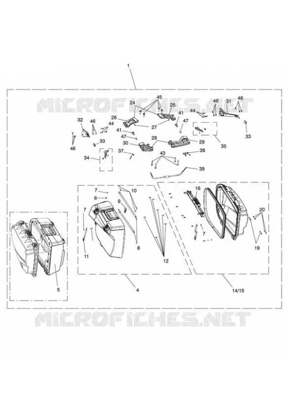 KIT 2 VALISES Triumph MOTO Tiger 1050 TIGER SPORT  TIGER SPORT