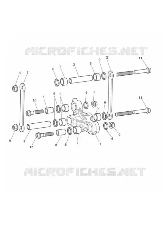 BIELLETTE DE SUSPENSION Triumph MOTO Tiger 800 Tiger 800 XC  Tiger 800 XC