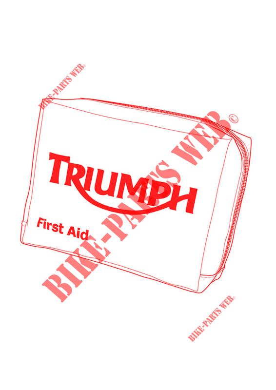 TROUSSE DE PREMIERS SECOURS DIN 13167 pour Triumph Tiger Explorer
